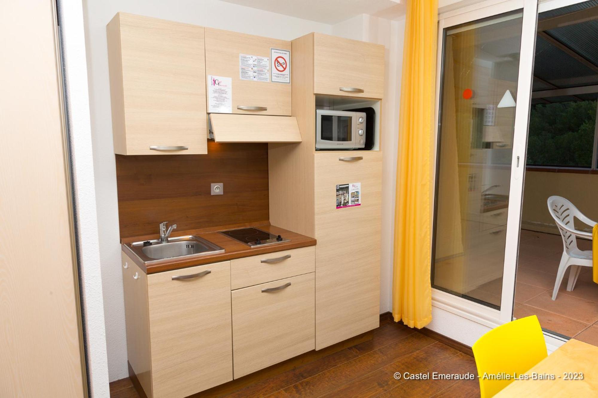 Appart'Hotel Castel Emeraude, Charme Et Caractere Amélie-les-Bains-Palalda Kültér fotó