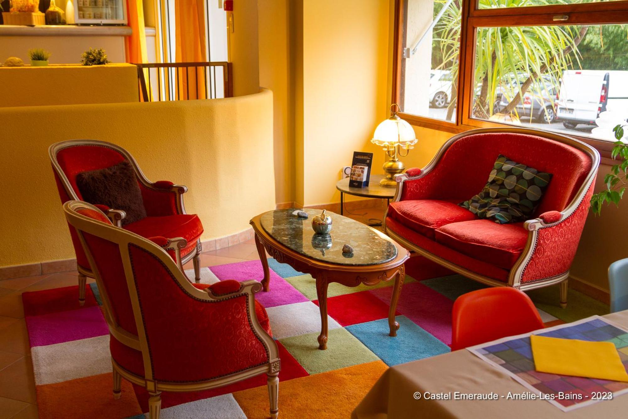 Appart'Hotel Castel Emeraude, Charme Et Caractere Amélie-les-Bains-Palalda Kültér fotó